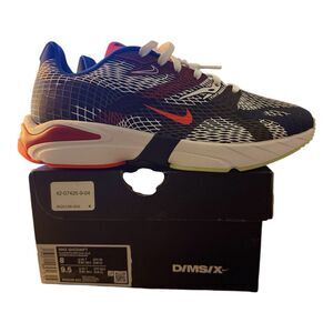 Nike D/MS/X Ghostwift Athletic Shoes Black Red White Men’s 8 / Women’s 9.5